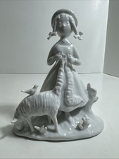 Rosenthal Studio Linie Germany Figurine Lady Knitting Wool Sheep Raymond Peynet picture