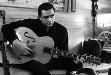 Country & Rockabilly Musician Johnny Cash Publicity Picture Photo 4