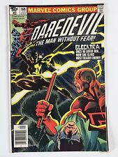 Daredevil #168 (1981) Origin & 1st app. Elektra; back cover miscut when print... picture