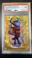 2024 Topps Chrome Sapphire Disney Johnny Worthington Gold #/50 psa 9 picture
