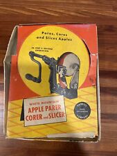 Vintage White Mountain Apple Peeler Corer & Slicer by Goodell in Original Box picture