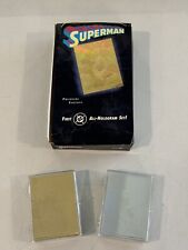 1996 Fleer SkyBox Superman Premier Edition All Hologram Box Gold & Silver picture