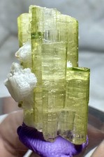 58Ct Extremly Outstanding Natural Green  Tourmaline Crystal bunch@AFG picture