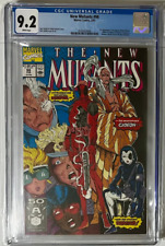New Mutants #98 CGC 9.2, 1st Deadpool Appearance, Marvel Comics, 1991 Key Comic  picture