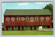 Heart Of Dutchland, Hex-Decorated Barn Lehigh Co Vintage Pennsylvania Postcard   picture