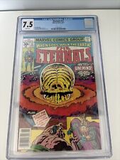 The Eternals #12 CGC 7.5 (Marvel Comics) White Pages WP picture