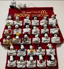 SNOOPY Collection tapestry 28 Plush 2001 McDonald's Happy set USED JAPAN picture