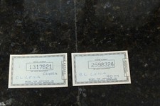 Vintage Import Certificates U.S. Customs Ca. 1960 Lot of 2 picture