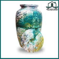 Handcrafted Ocean Waves Cremation Urns for Human Ashes - Beautiful Remembrance picture