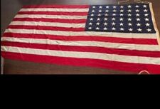 WWII WW2 48 star American Flag US Navy Naval Ensign USA Portsmouth Ship Yard picture