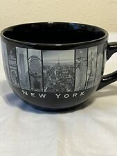 New York City, Jumbo, Coffee/Soup, Mug, Black, 16 Oz, Preowned picture