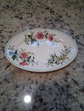 VTG 1941 Buffalo China Atlantic Coast Line Railroad Flora of the South 9.5