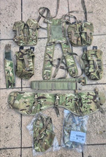 Genuine British Army Webbing Set MTP Pouches, Yoke, Hip Pad, SIZES, NEW &USED picture