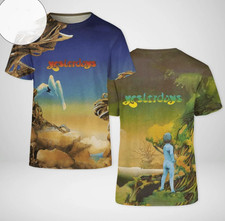 Yes Band Yesterdays Album 3D All Over Print T-Shirt full size  A72 picture