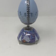 Disney Elegant Cinderella Heirloom Porcelain Musical Egg Collection picture