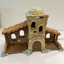 VTG Dreamsicles Bethlehem Inn DX474 Porcelein Light Up Christmas Display 96 Work picture