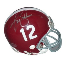 Ken Stabler Autographed Alabama Crimson Tide Mini Helmet picture