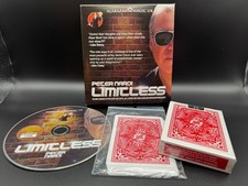 LIMITLESS Peter Nardi Mentalism Gimmicked Card Deck DVD Alakazam Trick picture