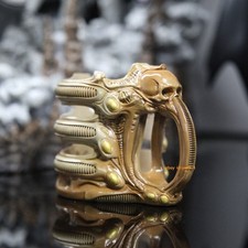 H.R Giger Style Alien Cup Holder Pen Container H12cm Model Collection Ornament picture
