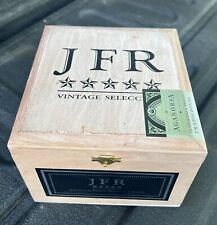 JFR Titan Connecticut Empty Wooden Cigar Box Great Looking Nicaragua Vintage picture