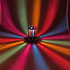 Vintage 1990's Multicolor Disco Rotating Projection Table Top Party Light NIB picture