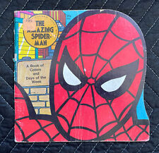 The Amazing Spider-Man A Book of Colors and Days of the Week 1977 Golden Shape picture