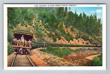 Cow Creek Canon OR-Oregon, The Shasta, Train, Transportation, Vintage Postcard picture