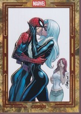 2025 Kakawow Cosmos Marvel Art #CM-AI-39 Spider-Man & Black Cat (191/255) picture