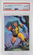 1992 SkyBox Marvel Masterpieces Wolverine #94 PSA 8 NM-MT picture