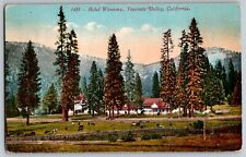 California CA - Hotel Wawona - Yosemite Valley - Vintage Postcard - Unposted picture