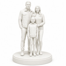 Custom 3D Figurine from Photo Personalized Couple Wedding Gift Statue picture