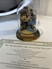 Wizard Of Oz Franklin Mint The Lollypop Guild Music box globe Dorothy 1997 picture