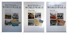 Battles of WWII - Book 5/6/7 - -NM - Libya/Tobruk/Iraq Military Books picture