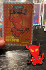 RESILIENT RED DEVIL Super Sticker & Pin - VeeFriends Halloween Collection  /99 picture