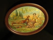 Circa 1910 La Verdo Quality Cigar Tray  picture