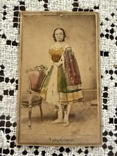 Rare CDV of Neoskaleeta or Prairie Rose from Ontario, Canada AKA Princess Wynima picture