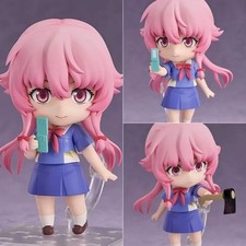 Future Diary Yuno Gasai Nendoroid #2316 PVC Figure w/ Swappable Faces Toy picture