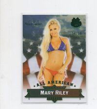 2023 Benchwarmer Emerald Archive All American Mary Riley 10/10 picture