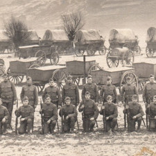 WWI US Army 4th Corps Soldiers Germany Occupation AEF RPPC Real Photo Postcard picture