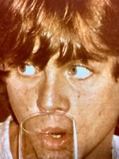 AhD) Photograph Mark Hamill Vintage Luke Skywalker Star Wars Close Up Drinking picture