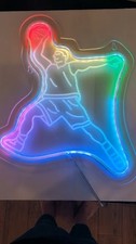 Basketball Player Neon Wall Sign Light Symphonic Boys Room or Mancave Decor picture