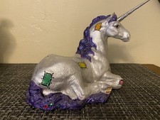 Windstone Editions Paint Your Own Laying Down Unicorn with Crystal Accents picture