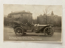 RPPC -AMERICAN TRAVELER ON BOSTON FENWAY, SIMMONS COLLEGE Postcard picture