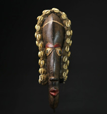 African Mask Wood Carving Tribal Mask Vintage Dan Kran Mask wood-G2201 picture