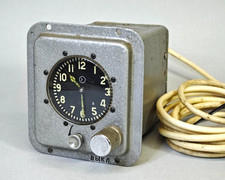 RARE Soviet 193ChS Electromechanical Primary Clock 1970 USSR Military Industrial picture