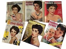 Elizabeth Taylor 1951-53 Hollywood Movie Stars Modern Screen Magazine Lot of 6 picture