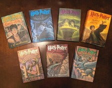 Rare First Edition Harry Potter books Series 1-7  with Multiple Errors. picture