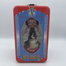 Vintage Society Betty Boop Society Bedazzled Bobblehead Series Keepsake Tin Case picture
