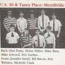 1992 McDonalds Merrillville Hobart Lowell Crown Point Indiana Employees picture