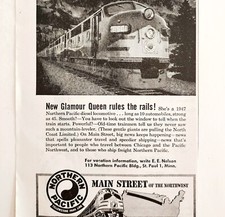 1947 Northern Pacific Railway Advertisement Yellowstone Park Railroad DWWW4 picture